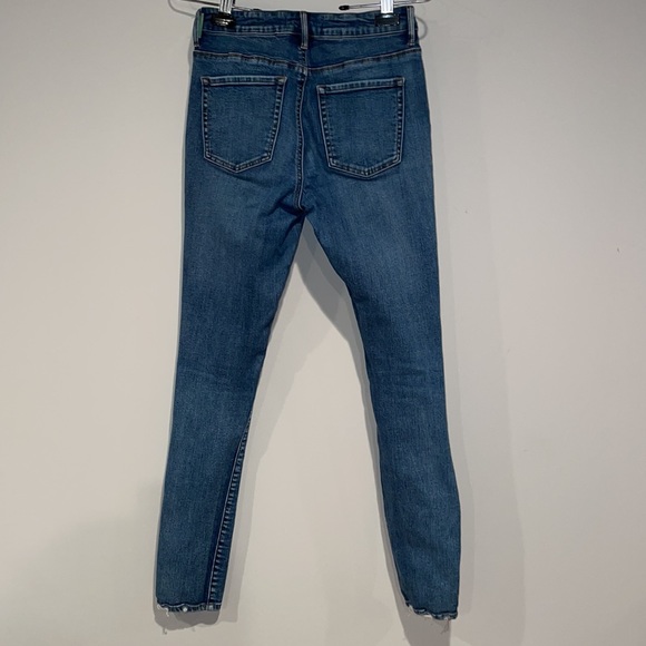 Pacsun Distressed High-rise stretchy skinny Jeans Size 25L - Picture 2 of 6